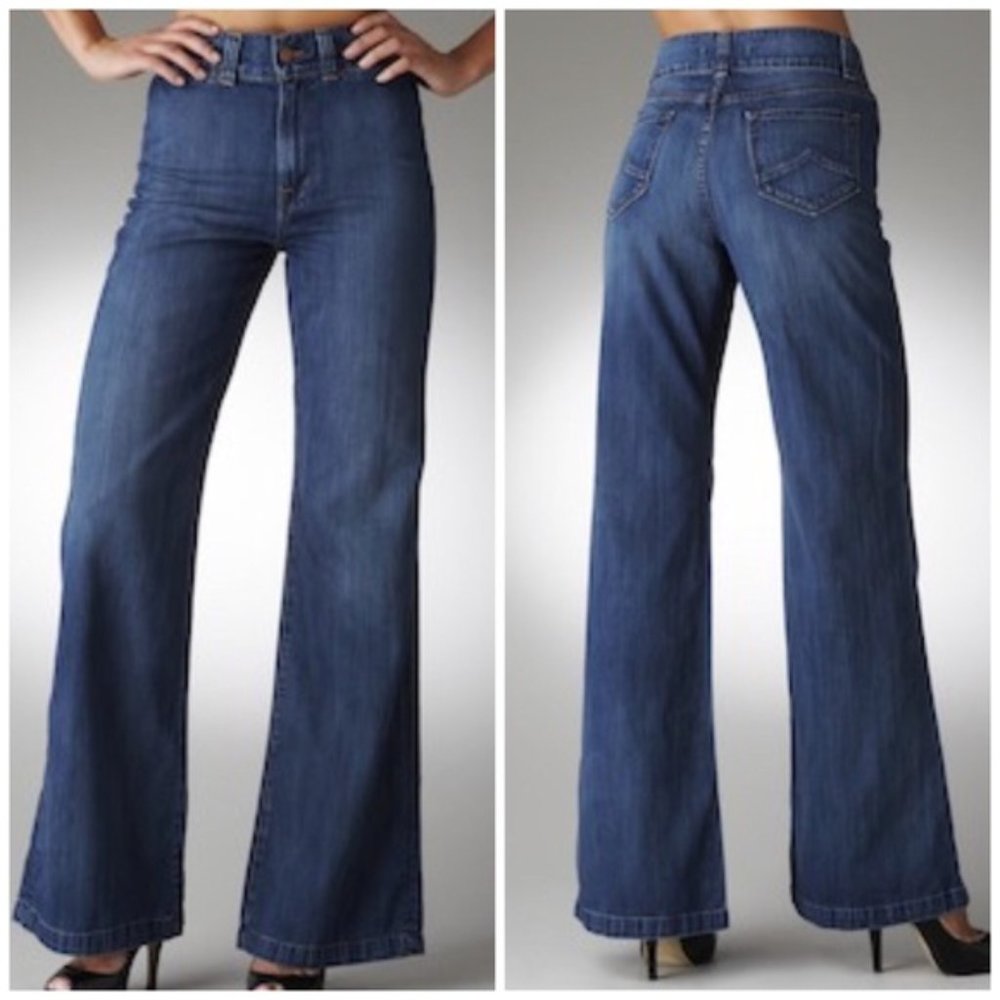 NWT J Brand High Rise Wide Leg Zazou Jeans- Size 27